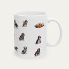 Springer Spaniel Halloween mug