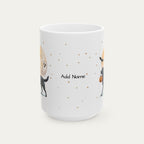 Custom Labrador Black Halloween mug
