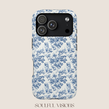 Great Pyrenees Toile De Jouy Magnetic Phone Case