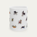 Dalmatian Halloween mug