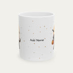Custom Goldendoodle Chocolate Halloween mug