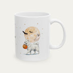 Custom Samoyed Halloween mug