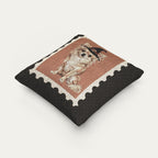 Chihuahua LH fawn Halloween Woven Pillow