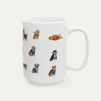 Pomeranian Halloween mug