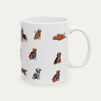 Red Fox Labrador Halloween Mug