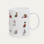Samoyed Christmas Mug