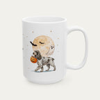 Custom English Cocker Spaniel Halloween mug