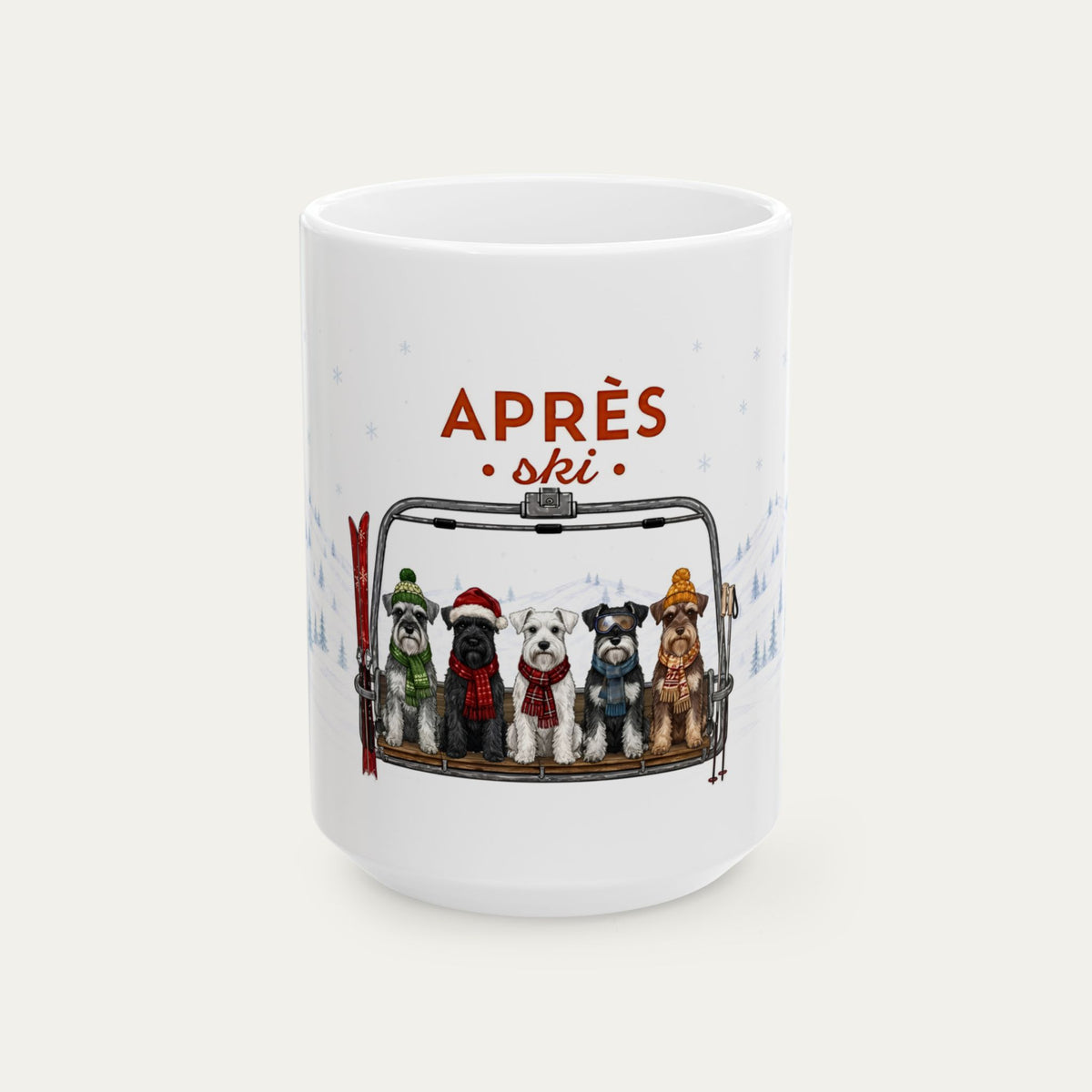 Schnauzer  Aprés Ski Mug