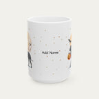 Custom Great Dane Black Halloween mug