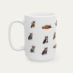 Corgi Tri color Halloween mug
