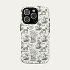 Belgian Malinois Sage Green Toile phone Case