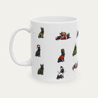 Scottish Terrier Christmas Mug