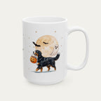 Custom Bernese Mountain Halloween mug