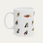 Pekingese Cream Halloween mug