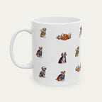 English Bulldog Halloween mug