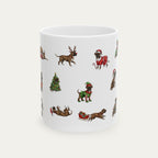 Boxer Brindle Christmas Mug