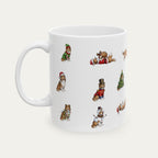 Shetland Sheepdog Christmas Mug