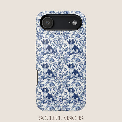 English Springer Spaniel Toile De Jouy Magnetic Phone Case