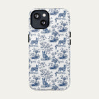 Australian Cattle Dog Blue Toile Phone case