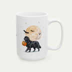 Custom Newfoundland Black Halloween mug