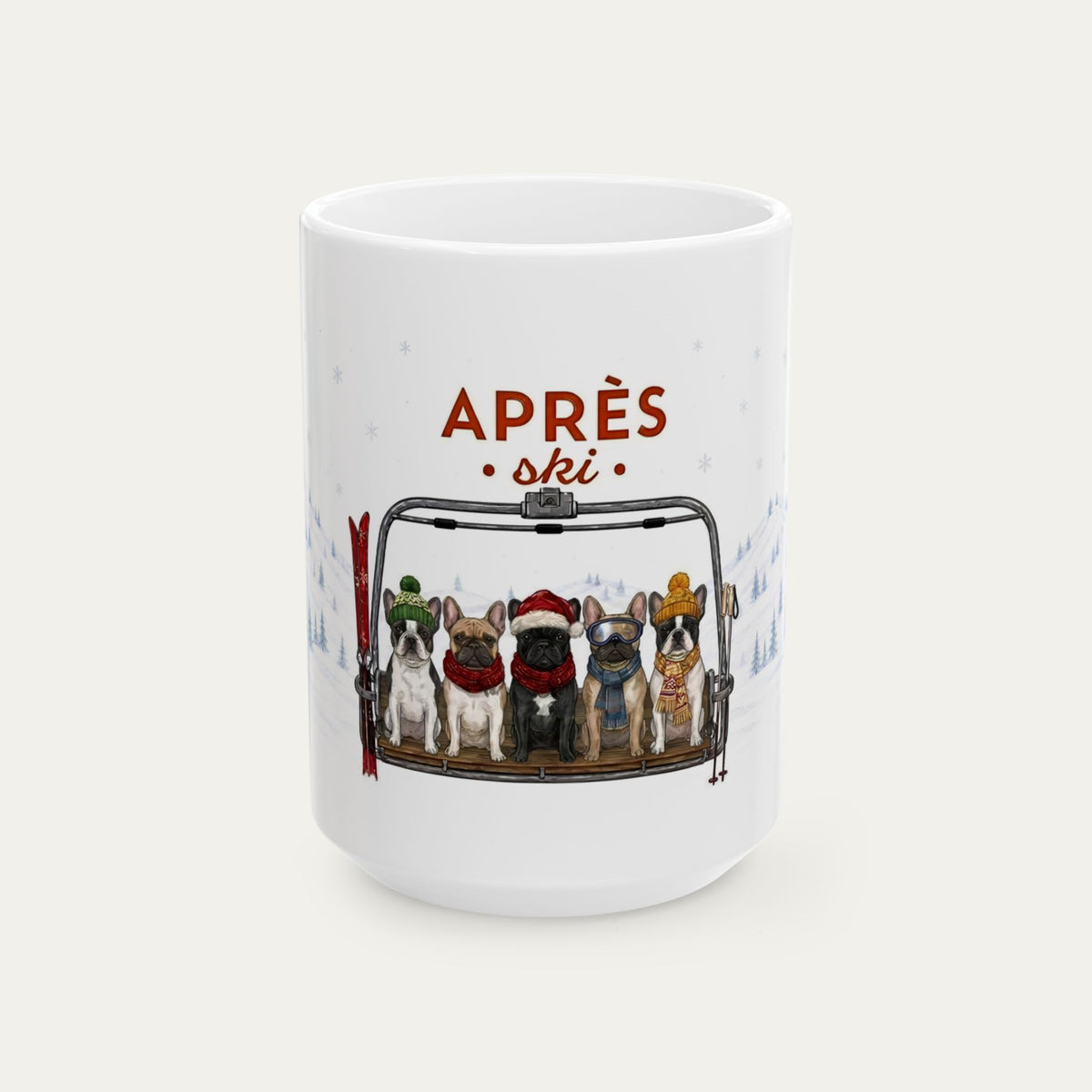French Bulldog  Aprés Ski Mug