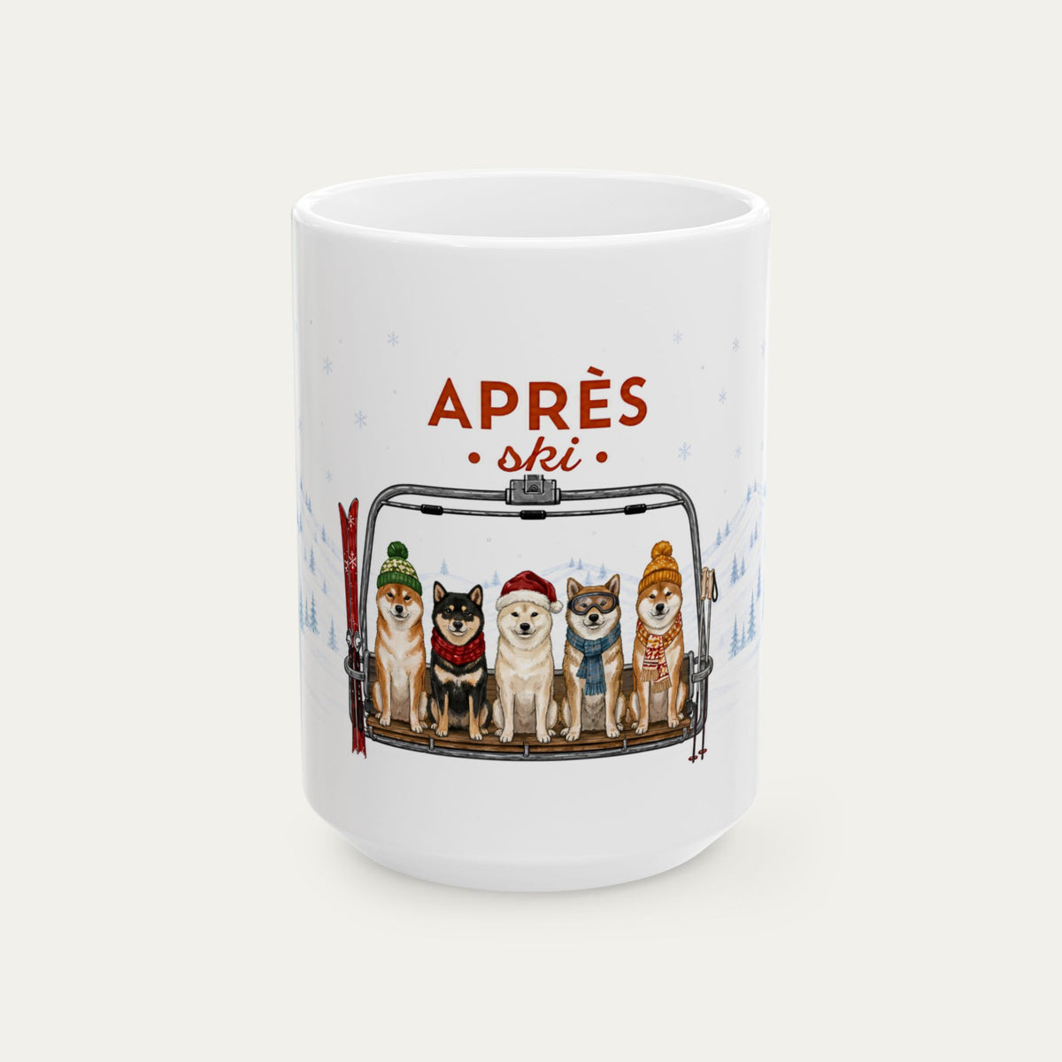 Shiba inu  Aprés Ski Mug