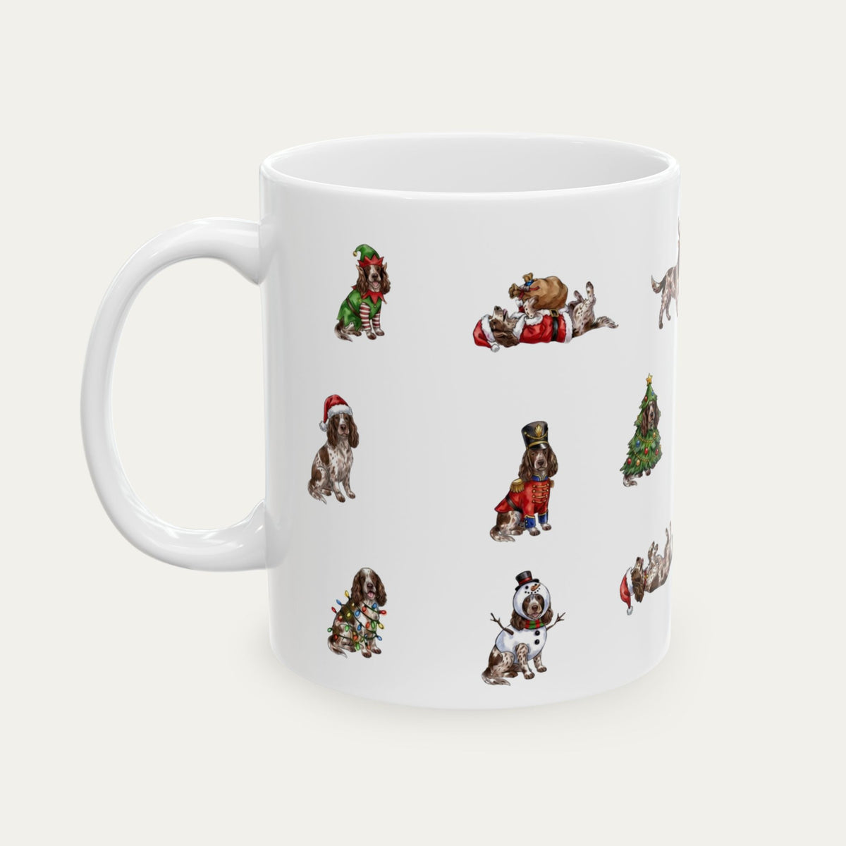 Cocker Spaniel Christmas Mug