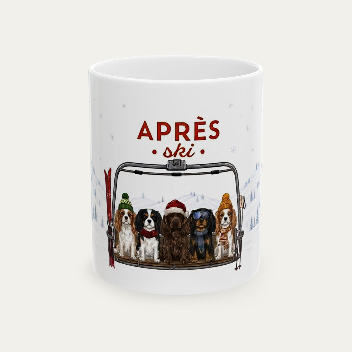 Cavalier Spaniel  Aprés Ski Mug