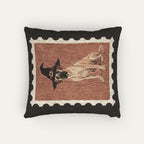 Great Dane Fawn Halloween Woven Pillow