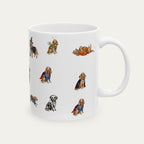 English Cocker spaniel Halloween mug