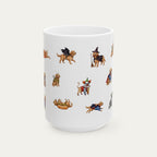 Goldendoodle Apricot Halloween mug