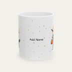 Custom Bernedoodle Halloween mug