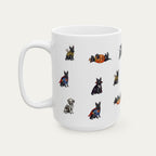 Scottish terrier Halloween mug