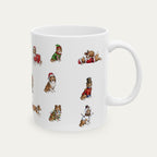 Shetland Sheepdog Christmas Mug