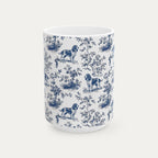 English Springer Spaniel Blue Toile Mug