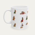 Goldendoodle Apricot Christmas Mug