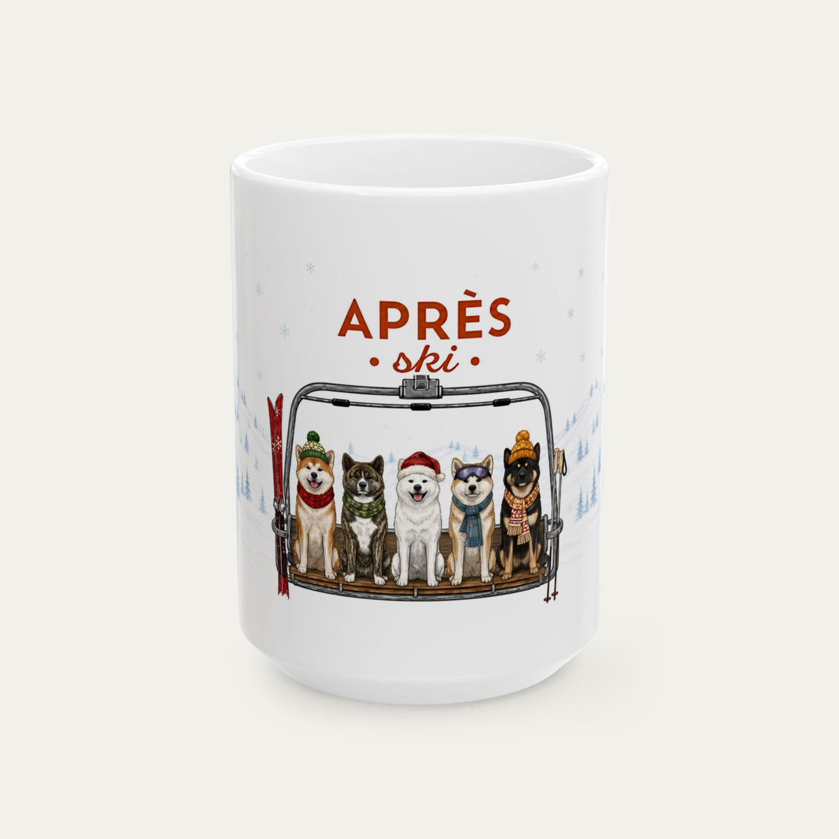 Akita  Aprés Ski Mug