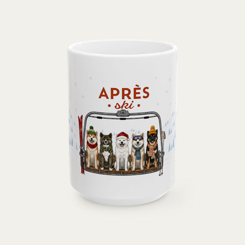 Akita  Aprés Ski Mug