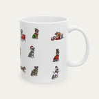 Schnauzer Christmas Mug