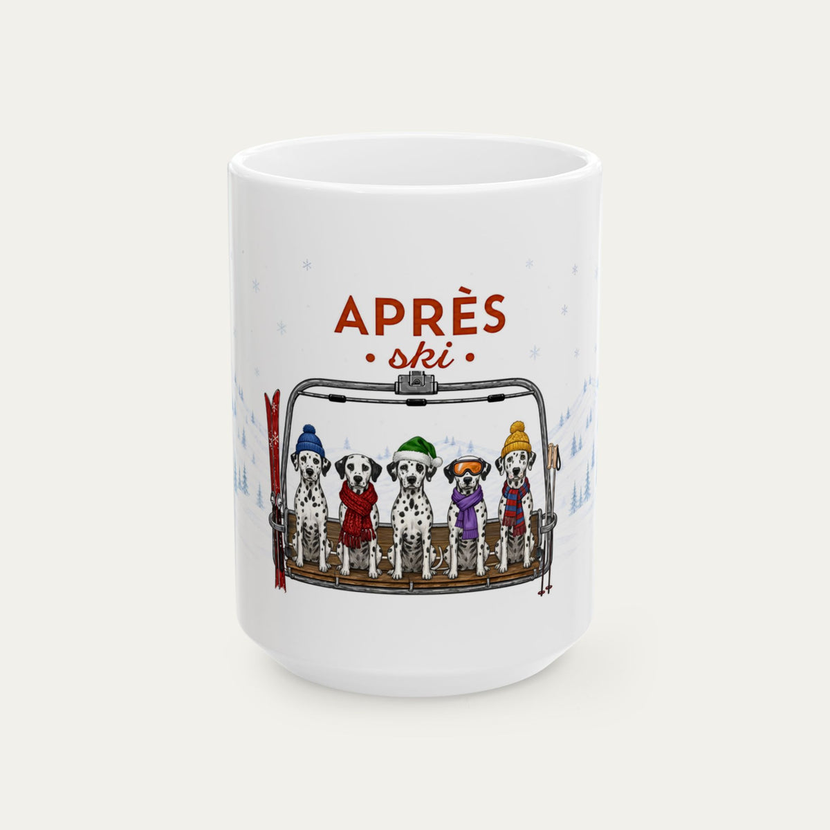 Dalmatian Aprés Ski Mug