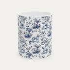 Pitbull Blue Toile Mug