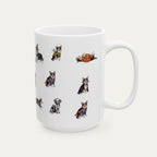 Corgi Tri color Halloween mug