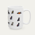 Newfoundland Black Halloween mug