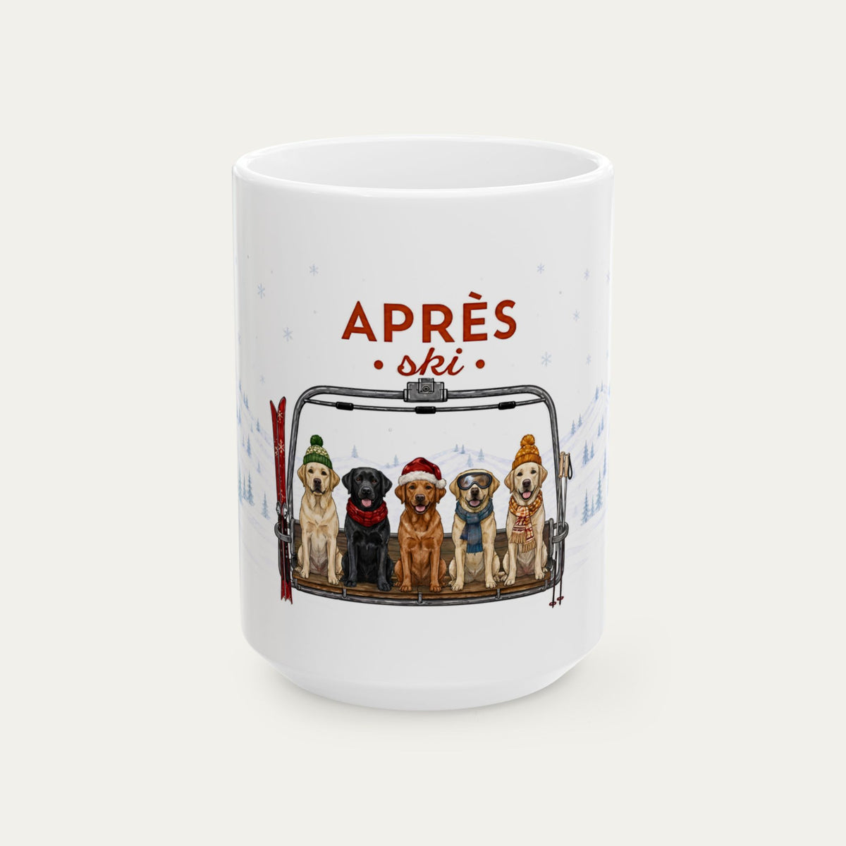 Labrador retriever Aprés Ski Mug