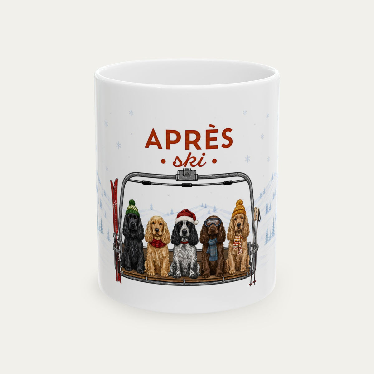 Cocker Spaniel  Aprés Ski Mug