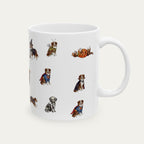 Australian shepherd Red tricolor Halloween mug