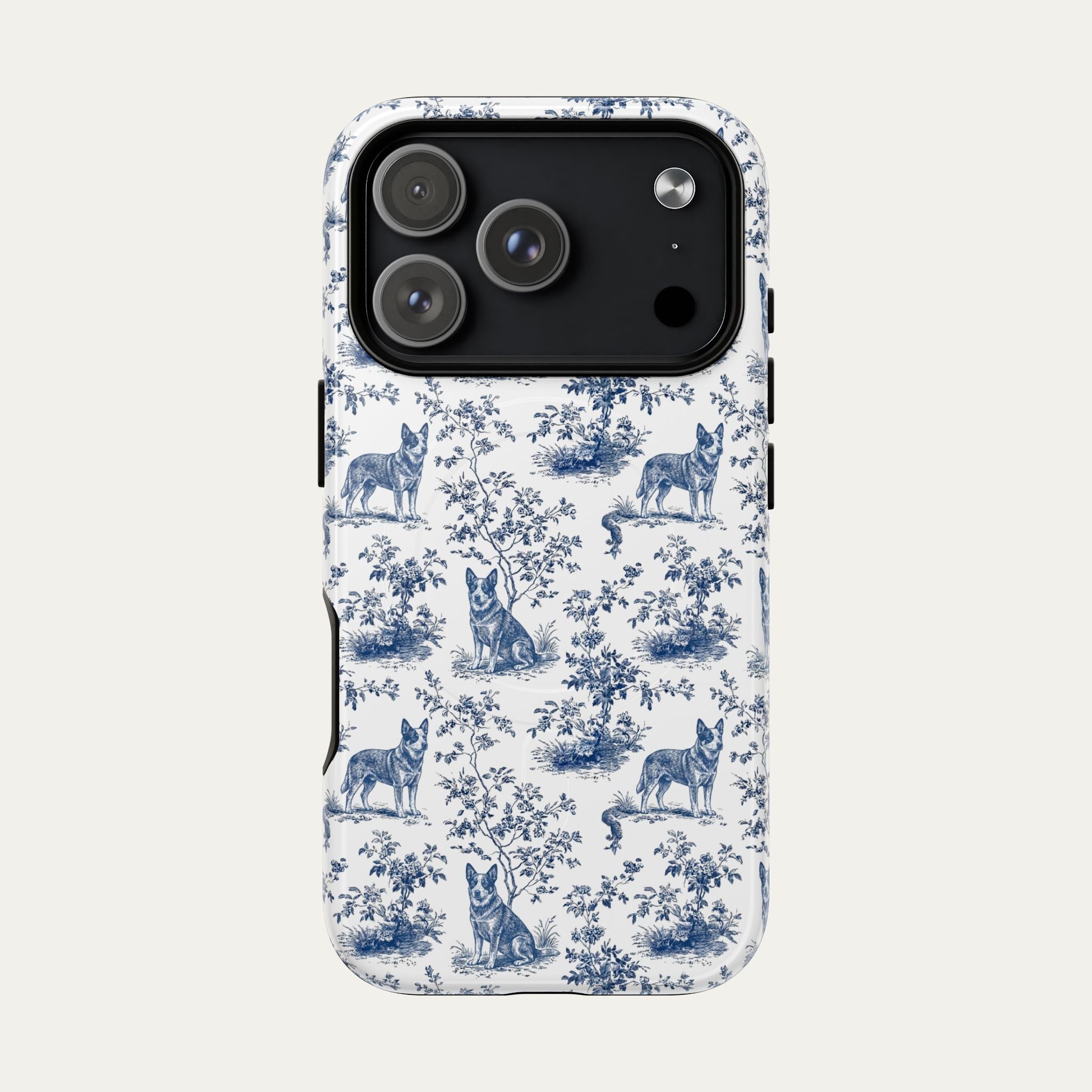 Australian Cattle Dog Blue Toile Phone case