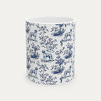 Great Dane Blue Toile Mug