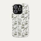 Belgian Malinois Sage Green Toile phone Case
