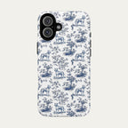 Pitbull Blue Toile Phone case